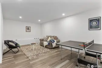Large enough to set up as a home theatre with room to spare.