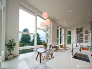 Living room, light and bright