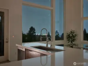 View from the kitchen window