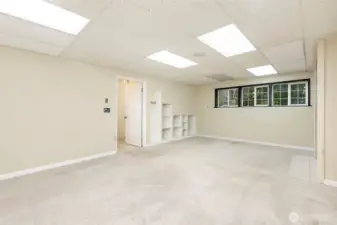 Downstairs Living Space