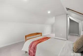 primary bedroom towards closet