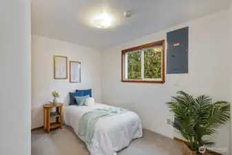 Main floor bedroom with closet!