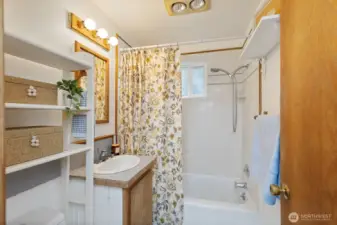 Main floor bathroom.