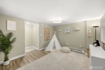 Spacious Flex Space // Bonus Room on the lower level.