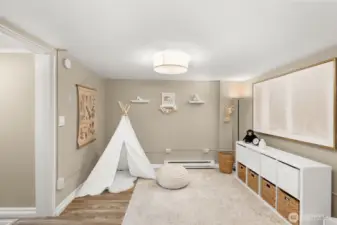 Spacious Flex Space // Bonus Room on the lower level.