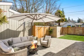 Full Yard Renovation in 2025 with Paver Hardscaping.