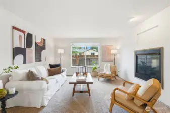 Bonus or formal livingroom with gas fireplace (double sided with the family or great room)