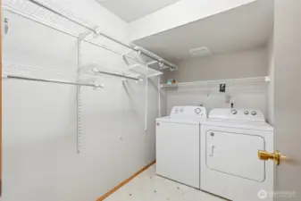 Main floor large utility room