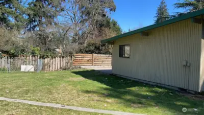 Corner of main house