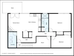 Lower level floorplan