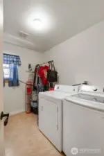 Main level laundry room!