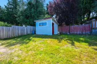 Shed for all your extra storage