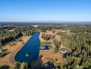 You'll never tire of Mt. Rainier or views of the lake.  Welcome home.