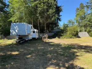 Also with this property is a 5-wheel trailer at no par value.