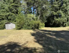 View from back of property to front of property.