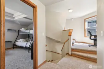 Main house: Guest bedrooms landing