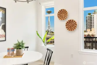 The view continues in the dining area.