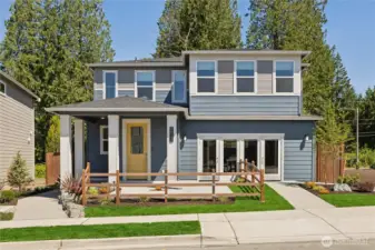 Photos are for representation purposes only. Colors and options may vary. Picture represent the model home in the community.