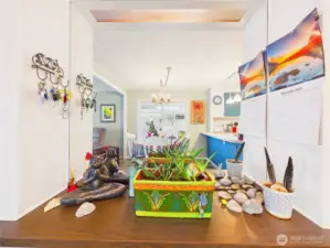 Beginning of hallway