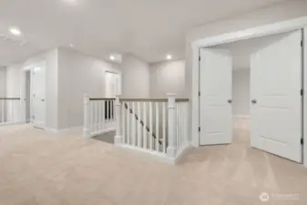 Upstairs Landing. Pictures are for representational purposes only, colors and features may vary.