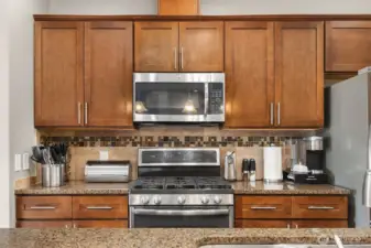 Lots of Countertop Space and Storage