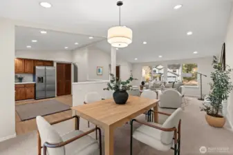 Designed for the modern connoisseur, this open-plan layout allows life to unfold effortlessly. Whether you’re preparing a meal or relaxing in the living room, you’re always connected to the heart of the home.