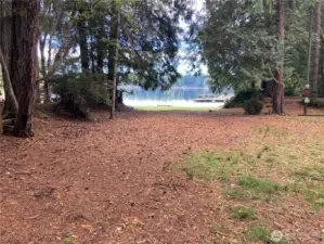 upper portion of the lot