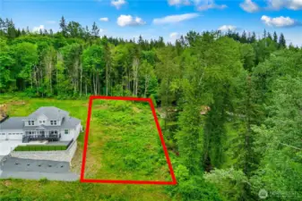 Boundry lines depict the approximate building