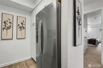 Plenty of cabinet storage!