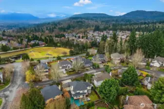Breathtaking views of the surrounding mountains and Cascade foothills frame this exceptional Sammamish location, perfectly positioned in the Trossachs community with top-rated schools, open spaces, and a true sense of neighborhood charm.