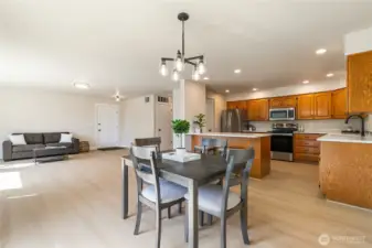 Large dining area, too?  Everything is so big in this unit!