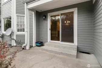 Nice and private patio