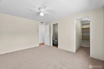 Another view of the primary bedroom.