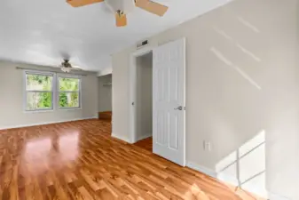 Another view of bedroom #3.