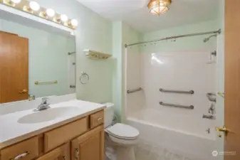 Main floor bathroom