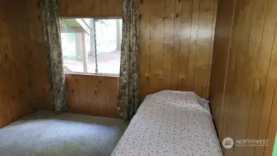 bedroom 1  Clean and ready for a naptime after coming in from the field.