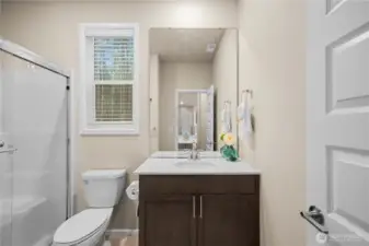 Main floor 3/4 bath.