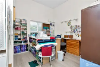 Bedroom two.  She currently uses a s craft room.