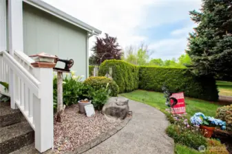Step out into your own private backyard—perfect for relaxing, entertaining, or simply enjoying a bit of quiet outdoor space.