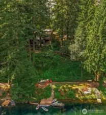 Aerial of recreation lot access included.