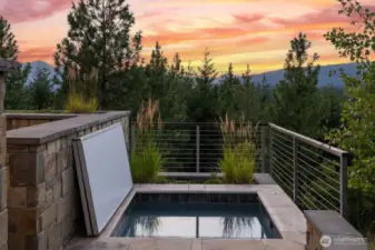 Built in Hot Tub