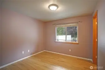 Spacious guest bedroom #2 features new flooring too!