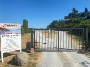 Property comes with private beach access to the 3 Country Club Beaches!