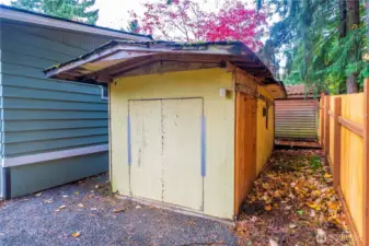 2nd shed and storage
