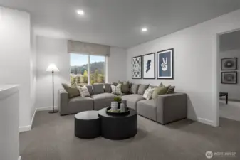 2330 Plan MODEL HOME PHOTO - Depictions of home, layout, location or other features/options, colors and color scheme, materials, fixtures, etc. are for showing purposes only and may not be included in the purchase price and availability may vary.