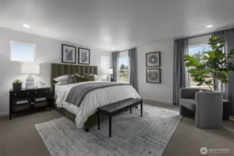 2330 Plan MODEL HOME PHOTO - Depictions of home, layout, location or other features/options, colors and color scheme, materials, fixtures, etc. are for showing purposes only and may not be included in the purchase price and availability may vary.