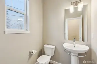 Main Floor Half Bathroom