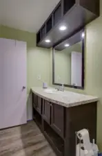 En suite bathroom