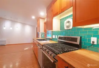 Kitchen looking to Dining Room