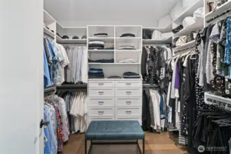Updated and huge walk-in closet